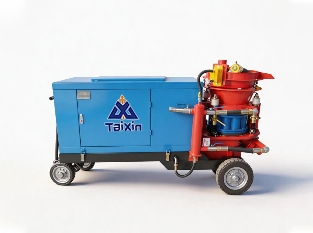 Diesel Wet and Dry Shotcrete Machine