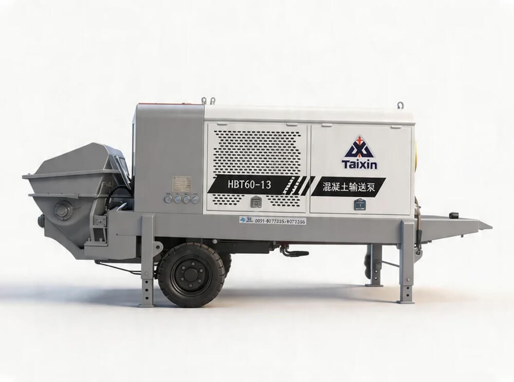 Diesel and Electric Trailer Concrete Pump