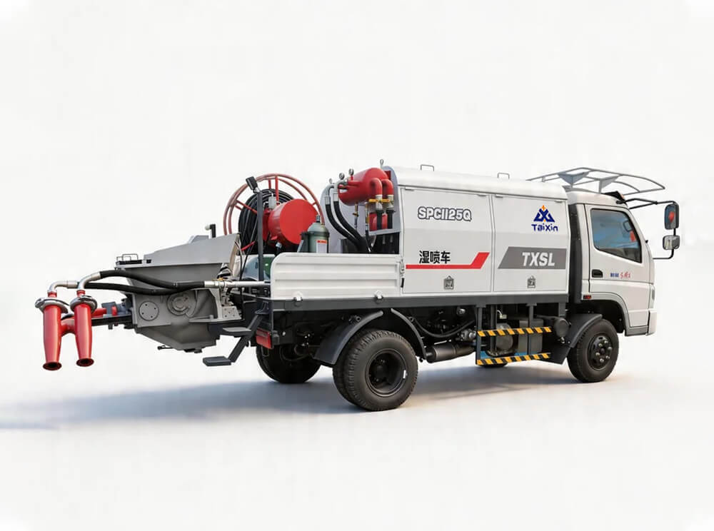 Double Nozzle Spraying Vehicle