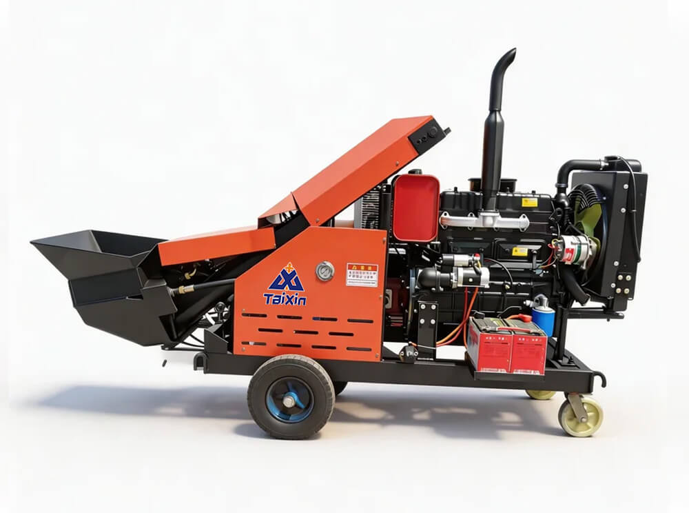 Vertical Small Concrete Pump