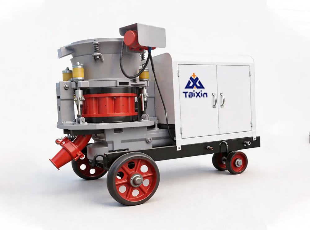 Wet and Dry Shotcrete Machine