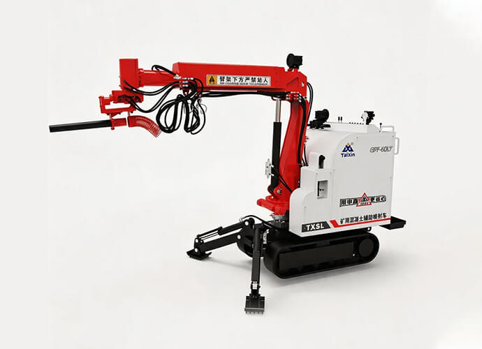 CPF-60LY Mine Auxiliary Shotcrete Truck CPF-60LY Mine Auxiliary Shotcrete Truck