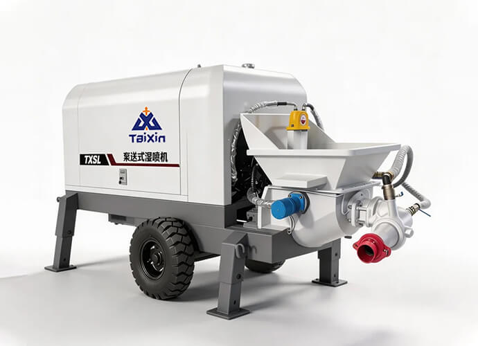 Diesel Pump Type Wet Spraying Machine