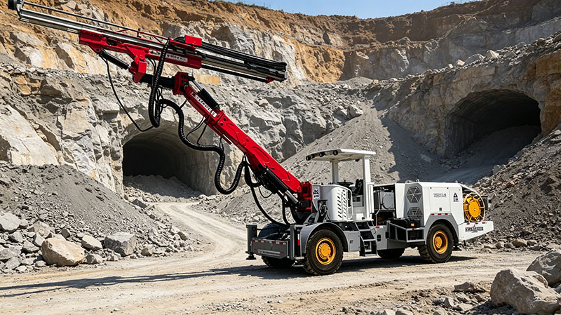 Rock Drilling Jumbo for Tunnel Construction