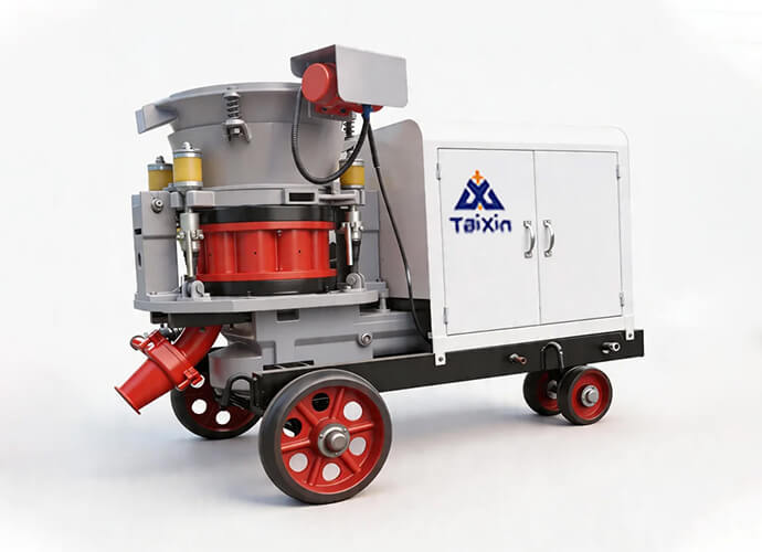 Wet and Dry Shotcrete Machine
