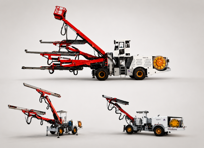 rock drilling jumbo-single-double-three